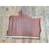Demi-peau de cuir de vachette tannage ferme - brun - cuir en stock