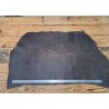 Bande de collet tannage végétal lisse - Noir mat - Cuir en Stock