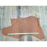 Demi-peau de cuir de veau grainé - Fauve - Cuirenstock