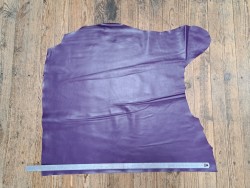 morceau veau - violet - maroquinerie - Cuirenstock