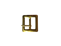 Boucle carrée- laiton - 20 mm - ceinture - bouclerie - accessoires - cuirenstock