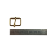 Boucle rectangulaire à rouleau - laiton - 20 mm - ceinture - bouclerie - accessoires - cuirenstock