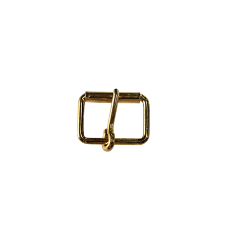 Boucle rectangulaire à rouleau - laiton - 20 mm - ceinture - bouclerie - accessoires - cuirenstock