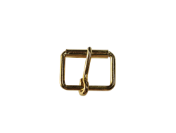 Boucle rectangulaire à rouleau - laiton - 20 mm - ceinture - bouclerie - accessoires - cuirenstock