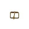 Boucle rectangulaire à rouleau - laiton - 20 mm - ceinture - bouclerie - accessoires - cuirenstock