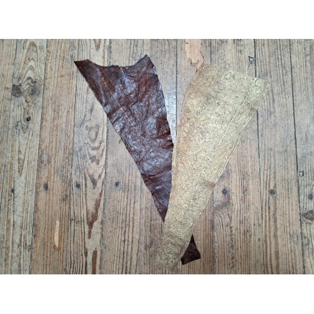 2 peaux uniques - Cabillaud - Cuir en Stock