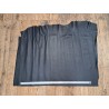 Grand morceau de cuir de taurillon  - Noir - Cuir en Stock