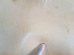 Collet de vache tannage végétal 2,1 mm – cuir naturel 2ᵉ choix