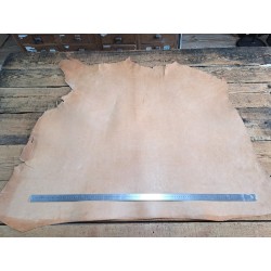 Collet de cuir de vache naturel – Végétal 2ᵉ choix