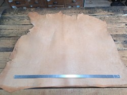 Collet de cuir de vache naturel – Végétal 2ᵉ choix