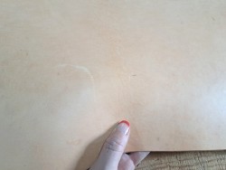 Collet de cuir de vache – Tannage végétal raide 2ᵉ choix