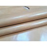 Morceau de cuir de vachette pullup ciré - beige - maroquinerie - Cuir en Stock