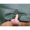 Cuir de mouton gros grains - Vert sapin - Cuir en Stock