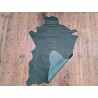 Cuir de mouton gros grains - Vert sapin - Cuir en Stock