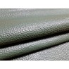Cuir de mouton gros grains - Vert sapin - Cuir en Stock