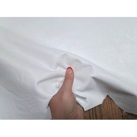 Cuir de mouton - Blanc - maroquinerie - Cuirenstock