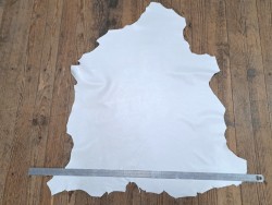 Cuir de mouton - Blanc - maroquinerie - Cuirenstock