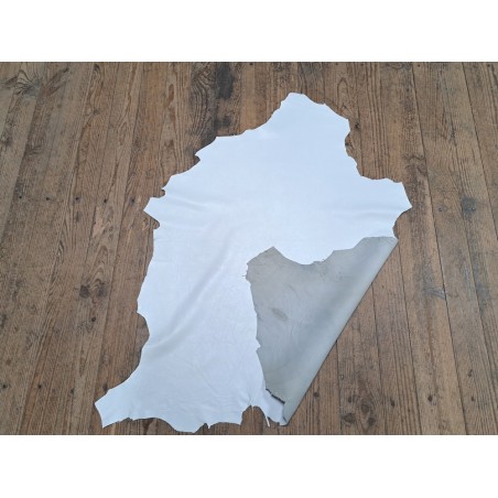 Cuir de mouton - Blanc - maroquinerie - Cuirenstock