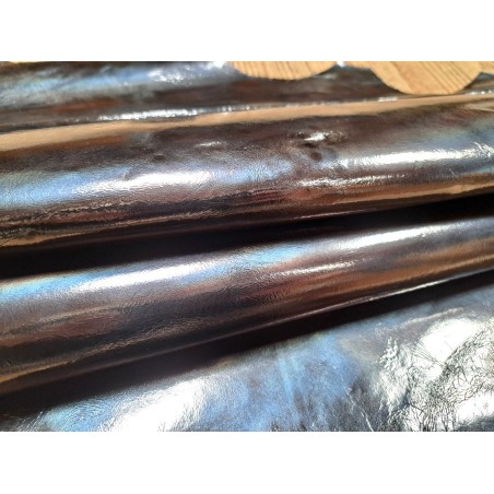 Mouton vernis - anthracite nuancé - cuiresntock
