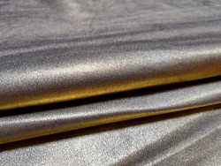 agneau - métallisé - or antique - Cuir en Stock