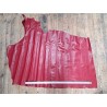 Peau de cuir de veau - rouge piment - maroquinerie - Cuirenstock