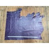 demi peau - vachette - pullup violet - cuir en stock