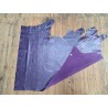 demi peau - vachette - pullup violet - cuirenstock