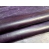 demi peau - vachette - pullup violet - Cuirenstock