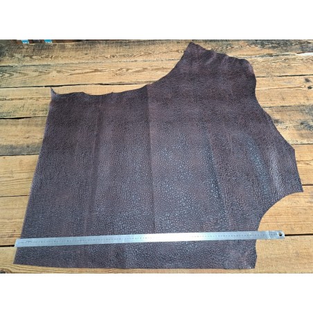veau cailloux - pullup - raisin - cuir en stock