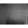 Demi peau de cuir de veau grain façon lézard - noire - maroquinerie - cuirenstock