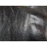 Demi-peau de cuir de veau - effet buffle - noir - Cuirenstock