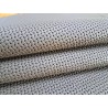 Peau de veau effet tressage - ondulé - gris vert - Maroquinerie - Cuir en Stock