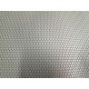 Morceau de cuir de veau effet pastilles - Gris vert - Cuirenstock