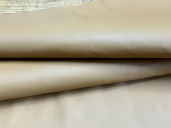 Croûte de cuir de veau pigmentée – SABLE - 2ème choix - Cuir en Stock