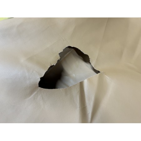 Croûte de cuir de veau pigmentée – SABLE - 2ème choix - Cuir en Stock