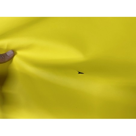 Croûte de cuir de veau pigmentée – JAUNE - 2ème choix - Cuir en Stock