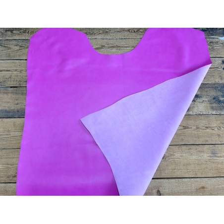 Croûte de cuir de veau pigmentée – ROSE - Cuir en Stock