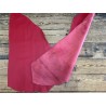 Croûte de cuir de veau pigmentée – ROUGE - Cuir en Stock