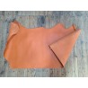 Demi-peau de cuir de vachette tannage ferme - orange - cuirenstock