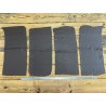 Chutes de cuir de vache marron de qualité - ameublement maroquinerie - Cuir en Stock