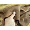 Chutes de cuir de vache - noisette - maroquinerie - Cuir en Stock