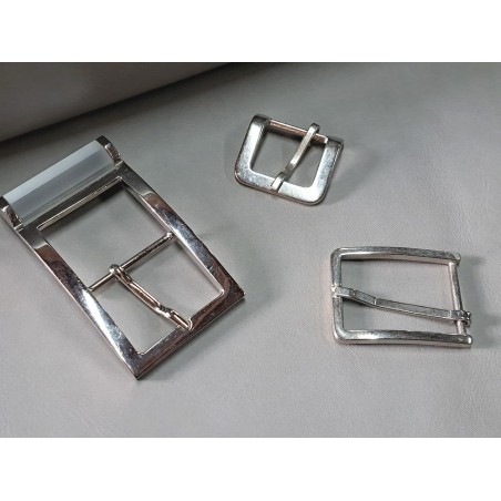 LOT de 3 boucles de ceinture - C - Cuirenstock