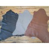 Lot de 3 peaux de cuir stretch - vêtement - divers - cuirenstock