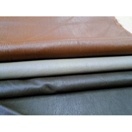 Lot de 3 peaux de cuir stretch - vêtement - divers - cuirenstock