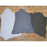 Lot de 3 peaux de cuir stretch - vêtement - divers - cuirenstock