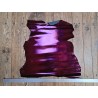 Peau de cuir de chèvre métallisé - violet - Cuir en stock