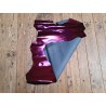 Peau de cuir de chevre métalisé - Violet - Cuirenstock