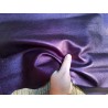 Peau de cuir de chèvre métallisé - violet - Cuir en stock