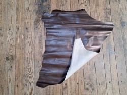 Chèvre métallisée - marron - Cuirenstock