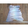 Chèvre métallisée holographique - Gris  - Maroquinerie - Cuir en Stock